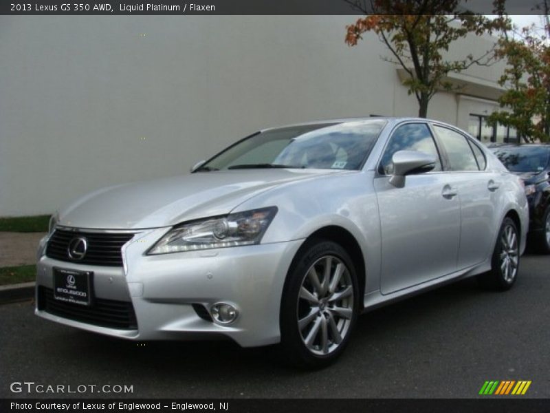 Liquid Platinum / Flaxen 2013 Lexus GS 350 AWD