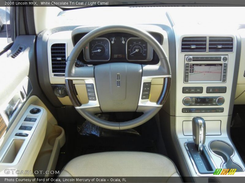 White Chocolate Tri Coat / Light Camel 2008 Lincoln MKX
