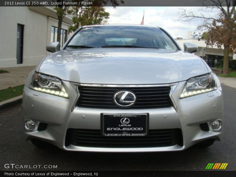 Liquid Platinum / Flaxen 2013 Lexus GS 350 AWD