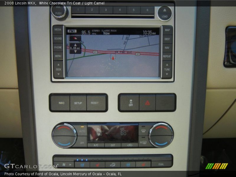 White Chocolate Tri Coat / Light Camel 2008 Lincoln MKX