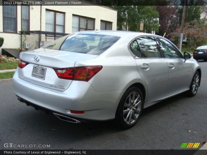 Liquid Platinum / Flaxen 2013 Lexus GS 350 AWD