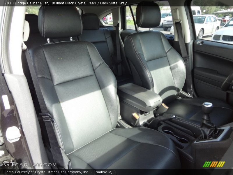 Brilliant Black Crystal Pearl / Dark Slate Gray 2010 Dodge Caliber Rush