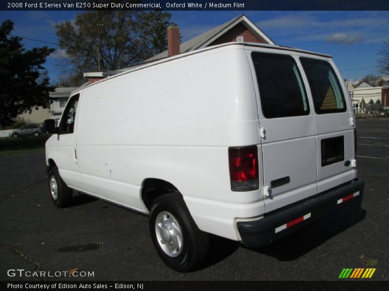Oxford White / Medium Flint 2008 Ford E Series Van E250 Super Duty Commericial