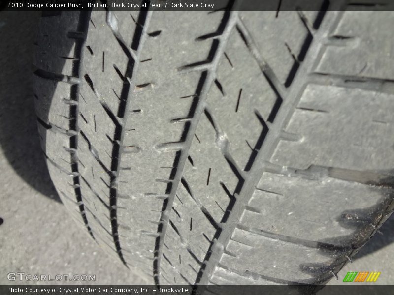 Brilliant Black Crystal Pearl / Dark Slate Gray 2010 Dodge Caliber Rush