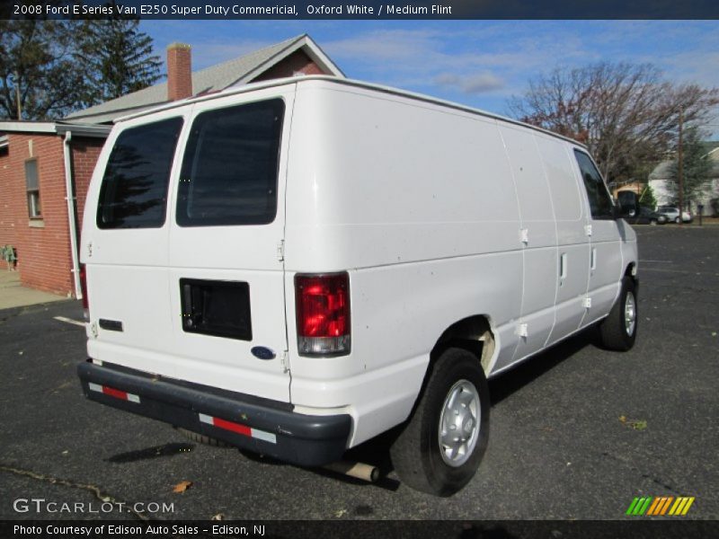 Oxford White / Medium Flint 2008 Ford E Series Van E250 Super Duty Commericial