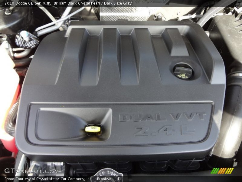 Brilliant Black Crystal Pearl / Dark Slate Gray 2010 Dodge Caliber Rush
