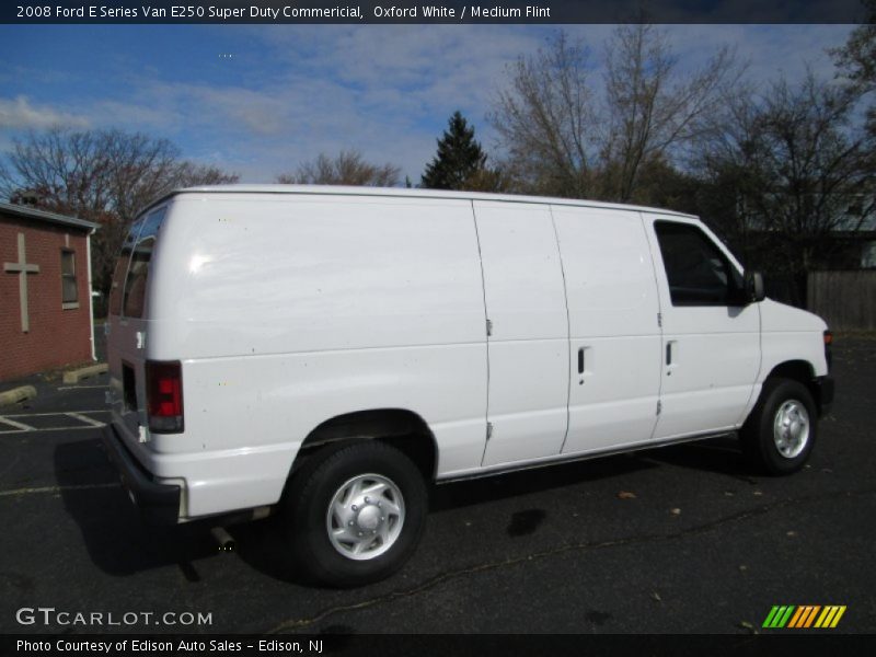 Oxford White / Medium Flint 2008 Ford E Series Van E250 Super Duty Commericial