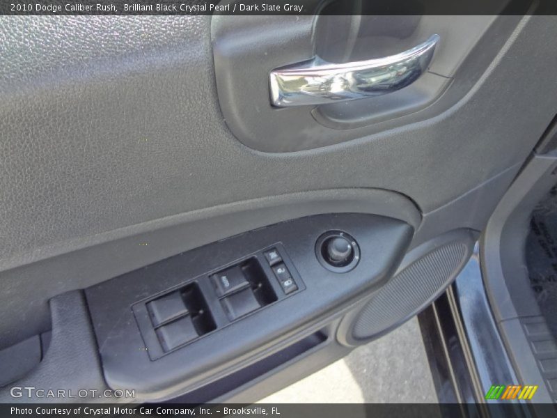 Brilliant Black Crystal Pearl / Dark Slate Gray 2010 Dodge Caliber Rush