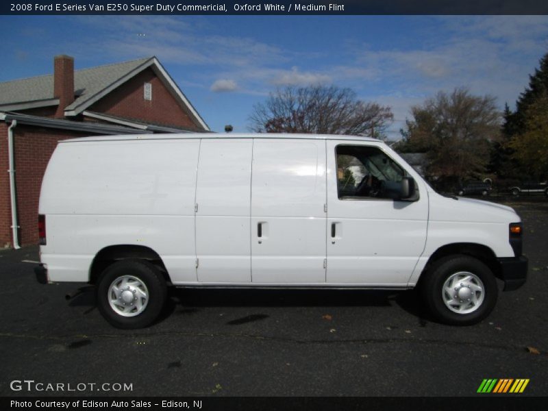 Oxford White / Medium Flint 2008 Ford E Series Van E250 Super Duty Commericial