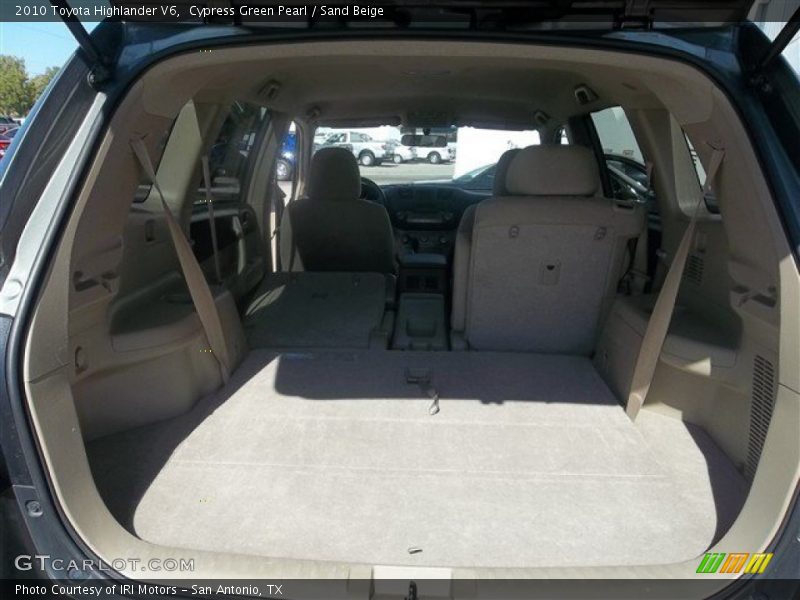 Cypress Green Pearl / Sand Beige 2010 Toyota Highlander V6