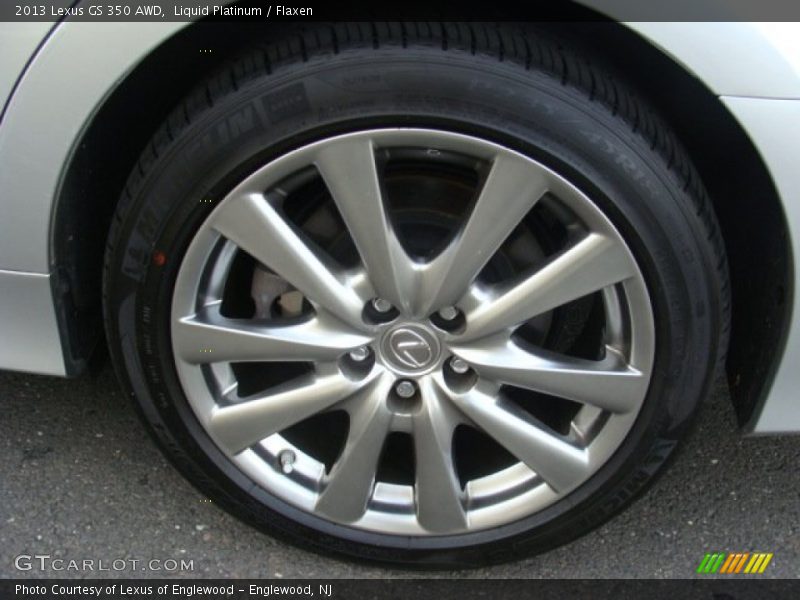 Liquid Platinum / Flaxen 2013 Lexus GS 350 AWD