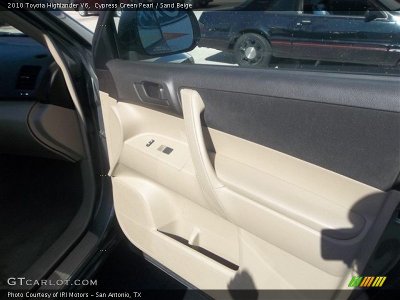 Cypress Green Pearl / Sand Beige 2010 Toyota Highlander V6