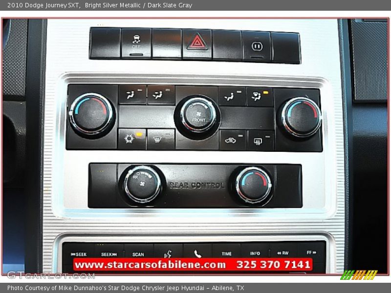 Bright Silver Metallic / Dark Slate Gray 2010 Dodge Journey SXT