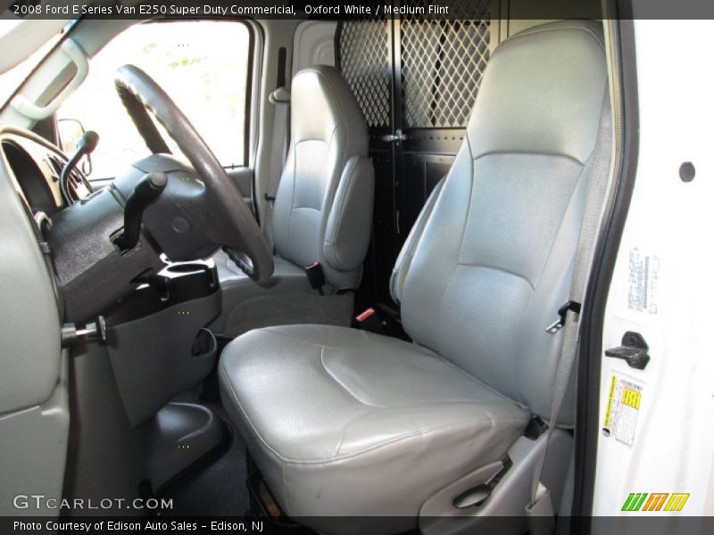 Oxford White / Medium Flint 2008 Ford E Series Van E250 Super Duty Commericial