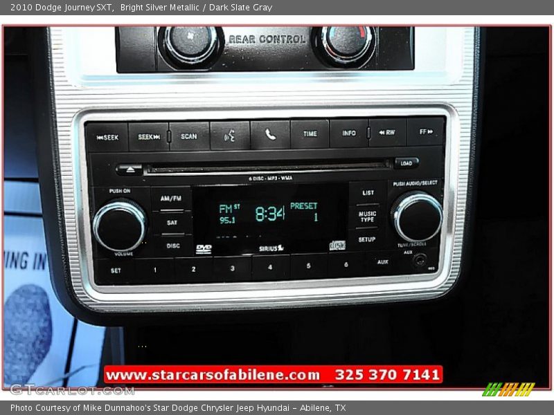 Bright Silver Metallic / Dark Slate Gray 2010 Dodge Journey SXT
