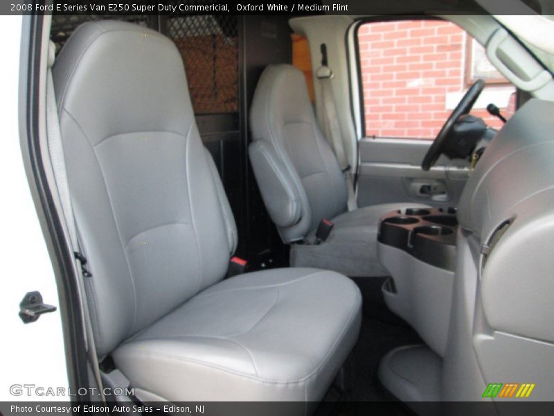 Oxford White / Medium Flint 2008 Ford E Series Van E250 Super Duty Commericial
