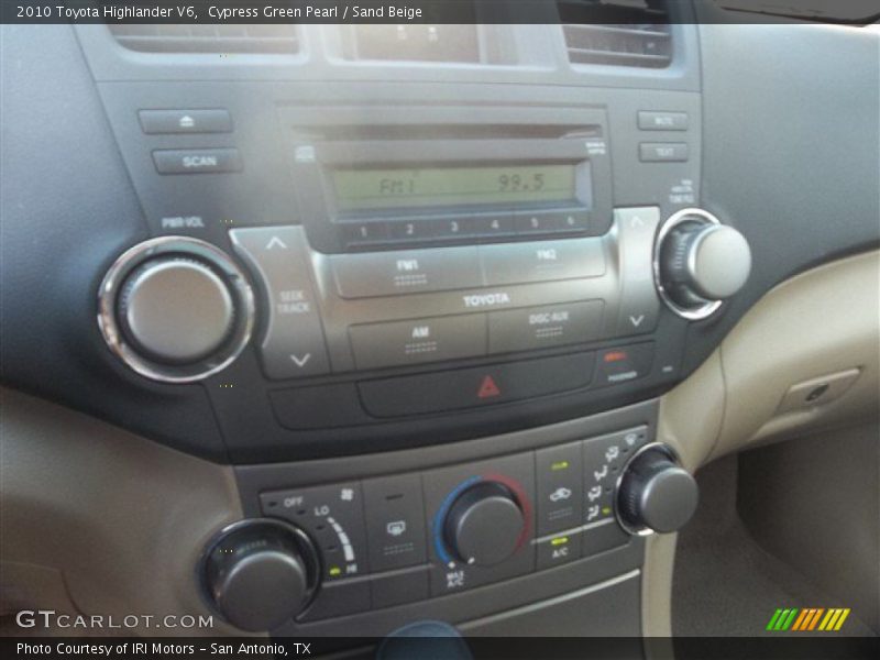 Cypress Green Pearl / Sand Beige 2010 Toyota Highlander V6