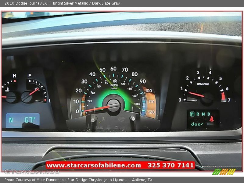 Bright Silver Metallic / Dark Slate Gray 2010 Dodge Journey SXT