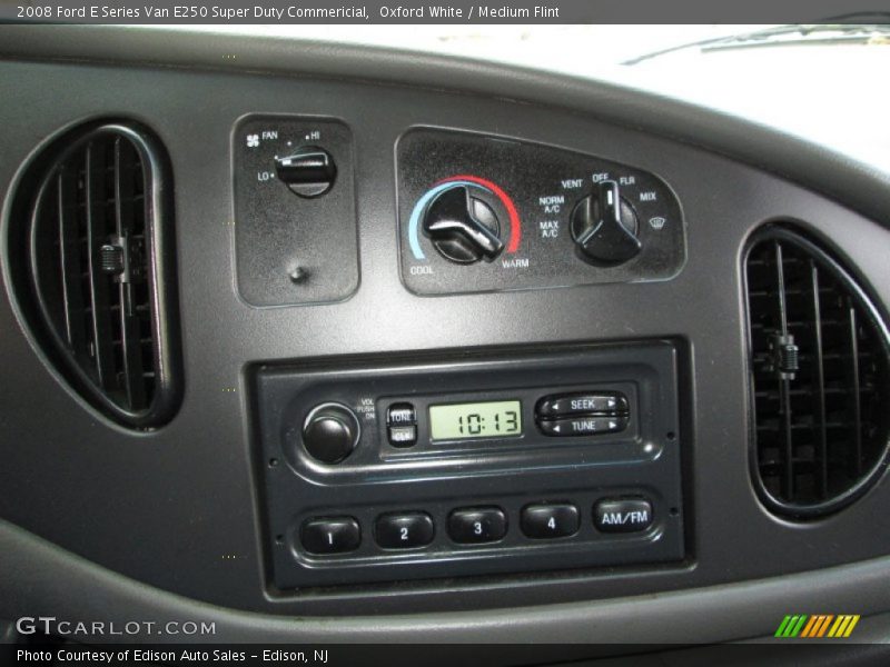 Oxford White / Medium Flint 2008 Ford E Series Van E250 Super Duty Commericial