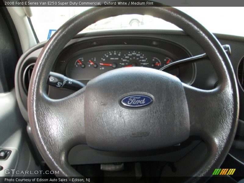 Oxford White / Medium Flint 2008 Ford E Series Van E250 Super Duty Commericial