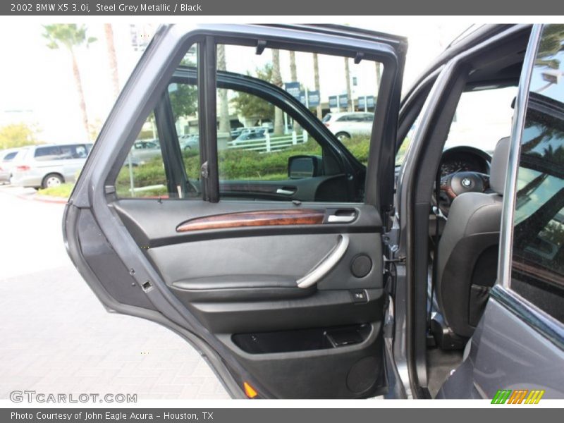 Steel Grey Metallic / Black 2002 BMW X5 3.0i