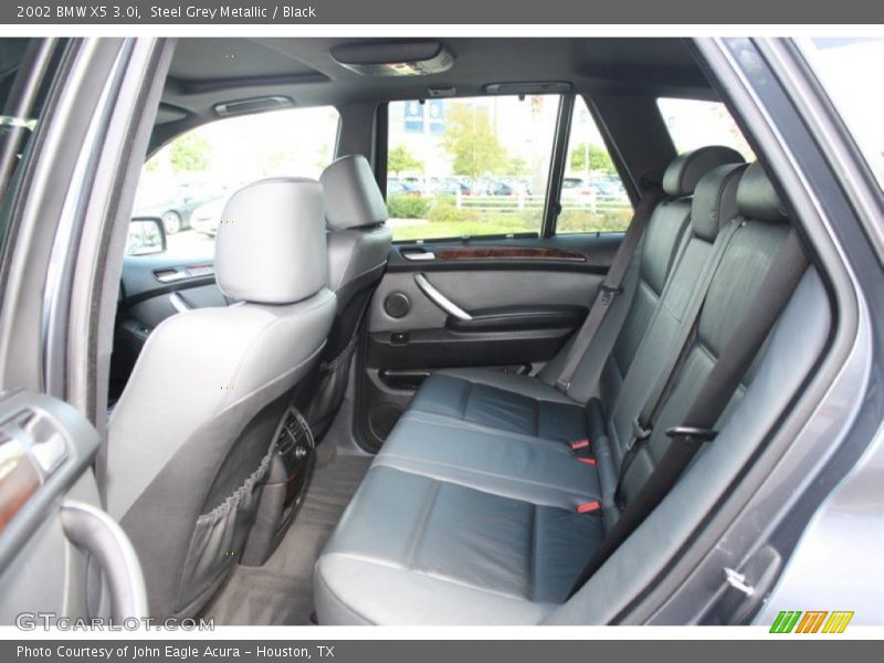 Steel Grey Metallic / Black 2002 BMW X5 3.0i