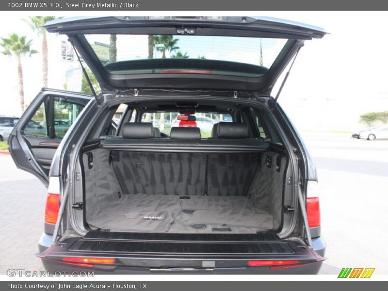 Steel Grey Metallic / Black 2002 BMW X5 3.0i
