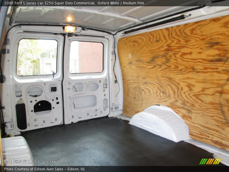 Oxford White / Medium Flint 2008 Ford E Series Van E250 Super Duty Commericial