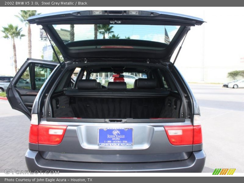 Steel Grey Metallic / Black 2002 BMW X5 3.0i