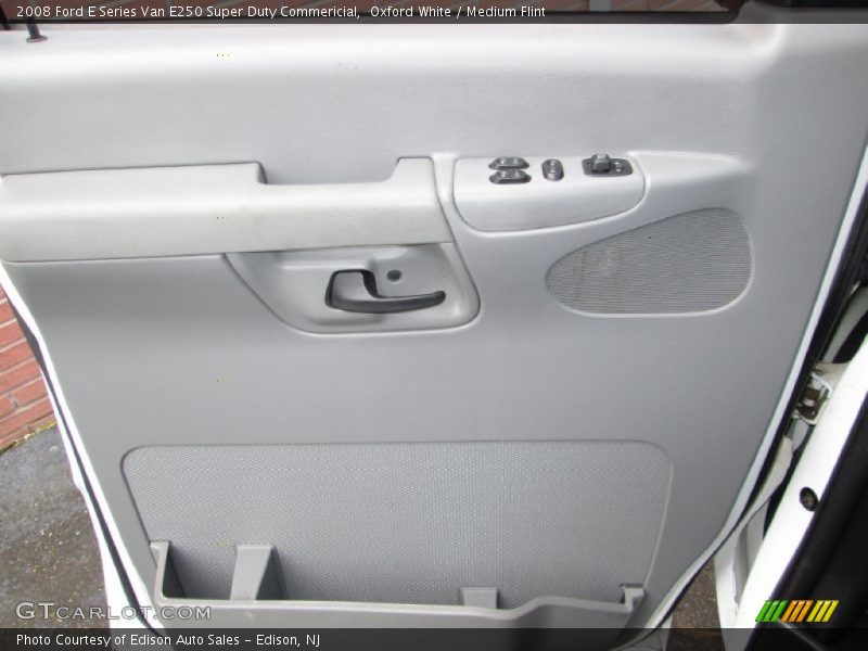 Oxford White / Medium Flint 2008 Ford E Series Van E250 Super Duty Commericial