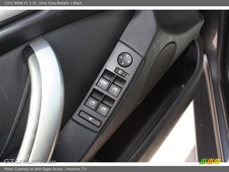 Steel Grey Metallic / Black 2002 BMW X5 3.0i