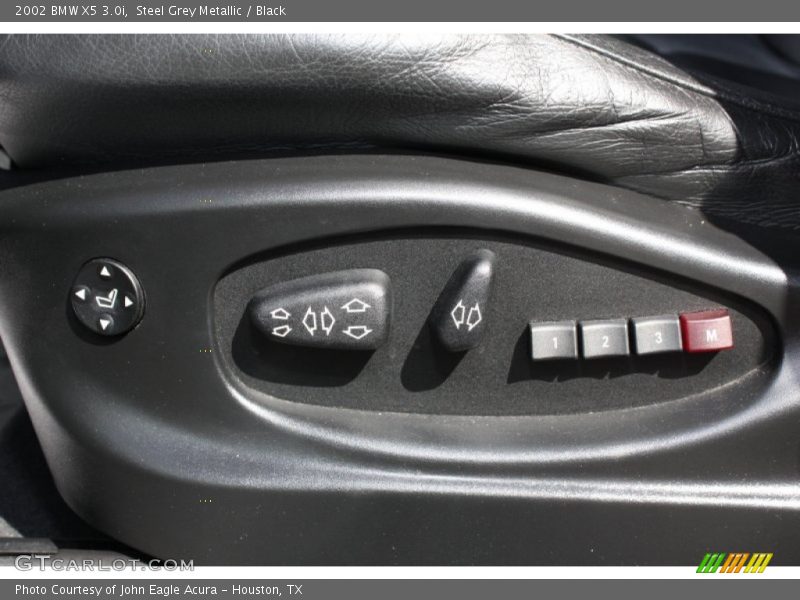 Steel Grey Metallic / Black 2002 BMW X5 3.0i
