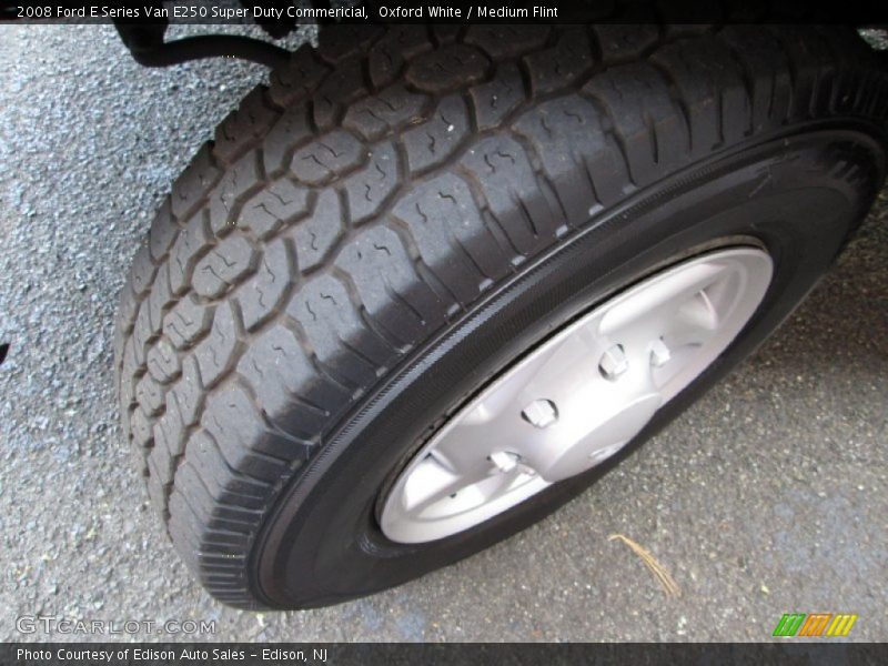 Oxford White / Medium Flint 2008 Ford E Series Van E250 Super Duty Commericial