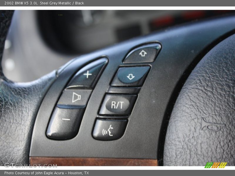 Steel Grey Metallic / Black 2002 BMW X5 3.0i
