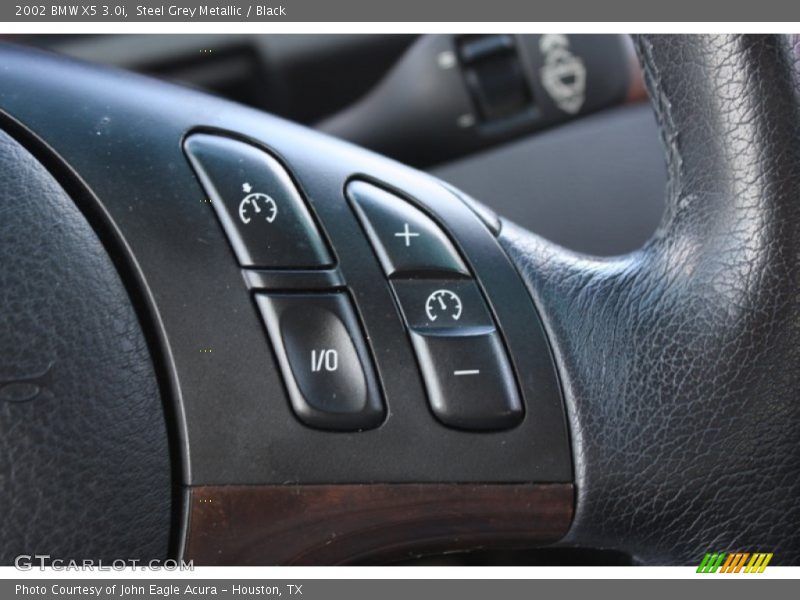 Steel Grey Metallic / Black 2002 BMW X5 3.0i