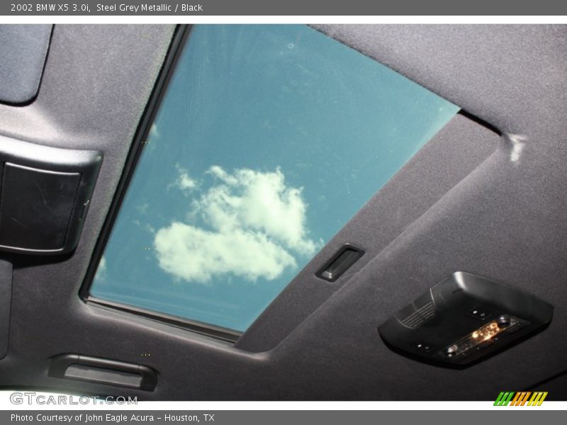 Steel Grey Metallic / Black 2002 BMW X5 3.0i