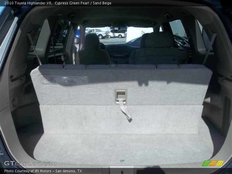 Cypress Green Pearl / Sand Beige 2010 Toyota Highlander V6