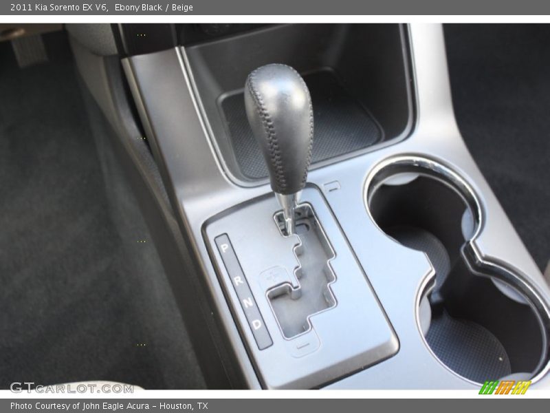 Ebony Black / Beige 2011 Kia Sorento EX V6