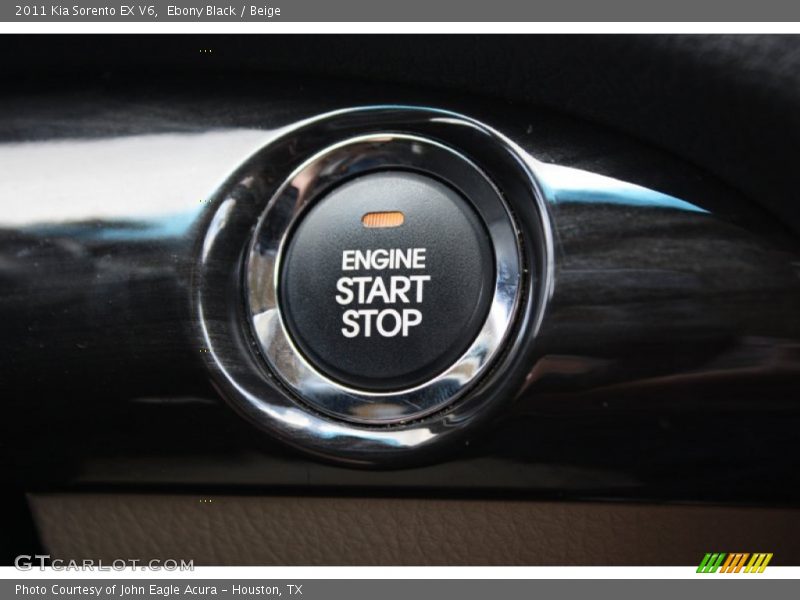 Ebony Black / Beige 2011 Kia Sorento EX V6