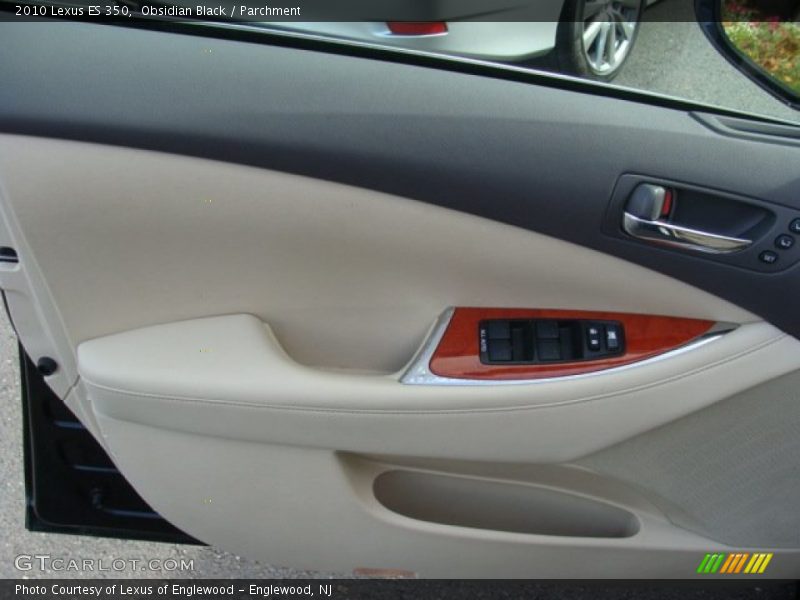 Obsidian Black / Parchment 2010 Lexus ES 350