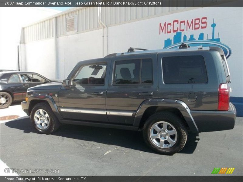 Jeep Green Metallic / Dark Khaki/Light Graystone 2007 Jeep Commander Overland 4x4