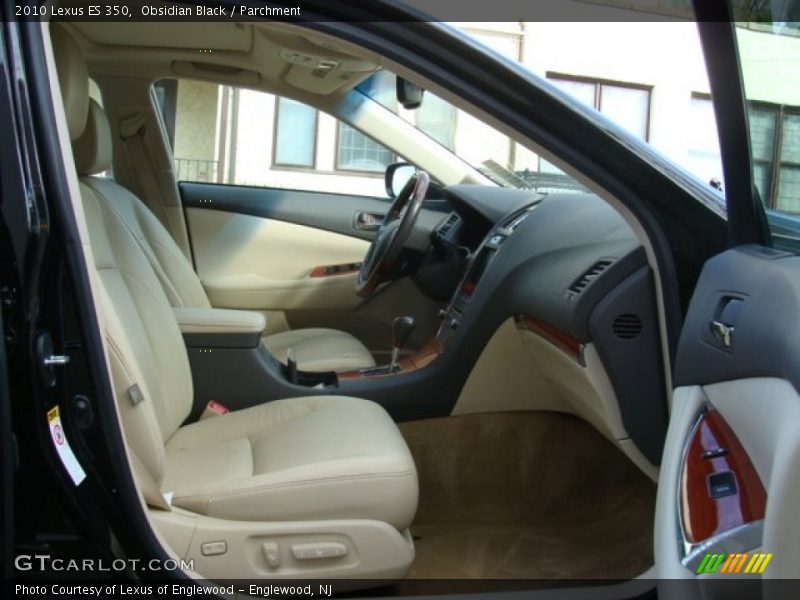 Obsidian Black / Parchment 2010 Lexus ES 350