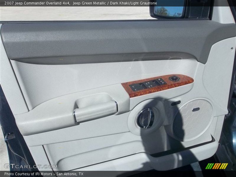 Jeep Green Metallic / Dark Khaki/Light Graystone 2007 Jeep Commander Overland 4x4