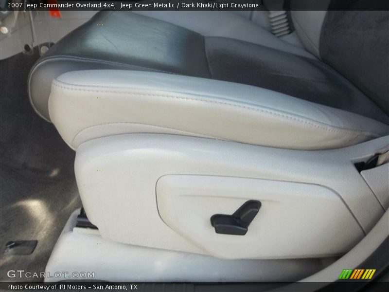 Jeep Green Metallic / Dark Khaki/Light Graystone 2007 Jeep Commander Overland 4x4