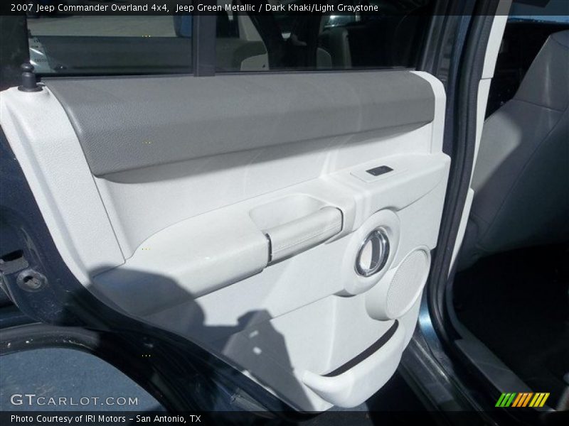 Jeep Green Metallic / Dark Khaki/Light Graystone 2007 Jeep Commander Overland 4x4