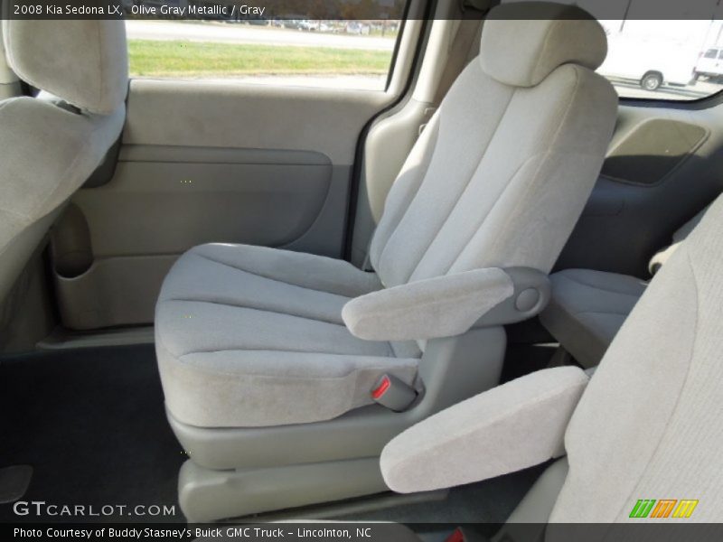 Olive Gray Metallic / Gray 2008 Kia Sedona LX
