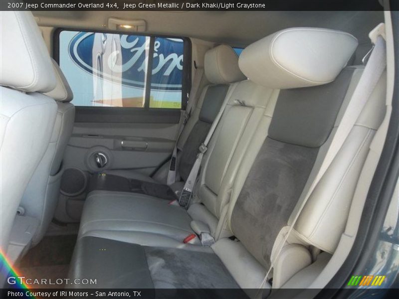 Jeep Green Metallic / Dark Khaki/Light Graystone 2007 Jeep Commander Overland 4x4