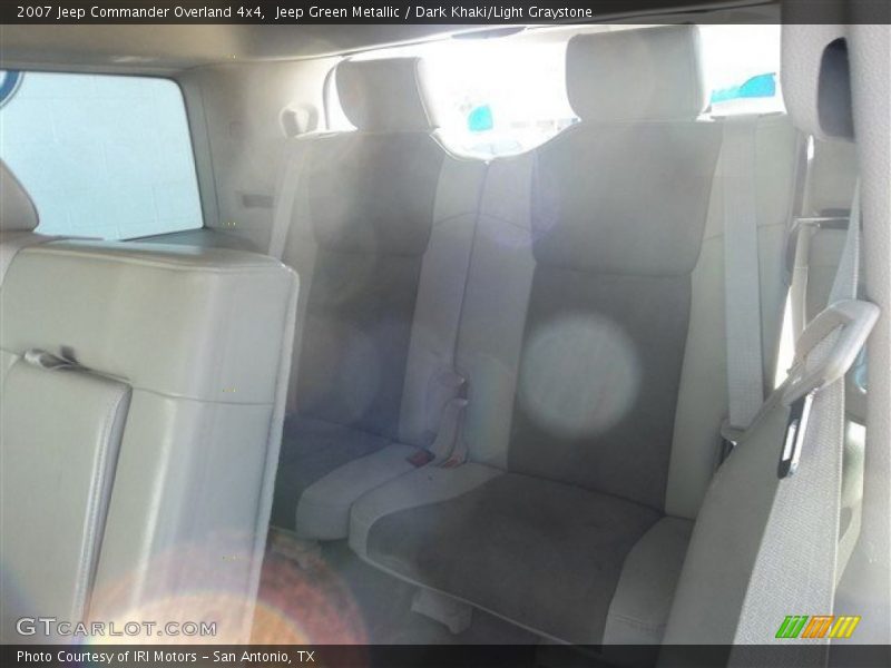 Jeep Green Metallic / Dark Khaki/Light Graystone 2007 Jeep Commander Overland 4x4