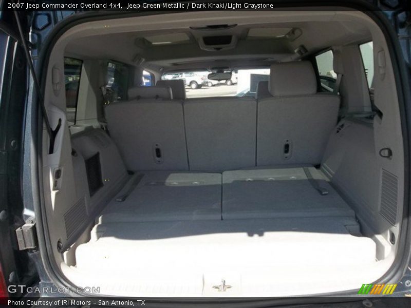 Jeep Green Metallic / Dark Khaki/Light Graystone 2007 Jeep Commander Overland 4x4