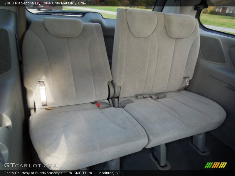 Olive Gray Metallic / Gray 2008 Kia Sedona LX